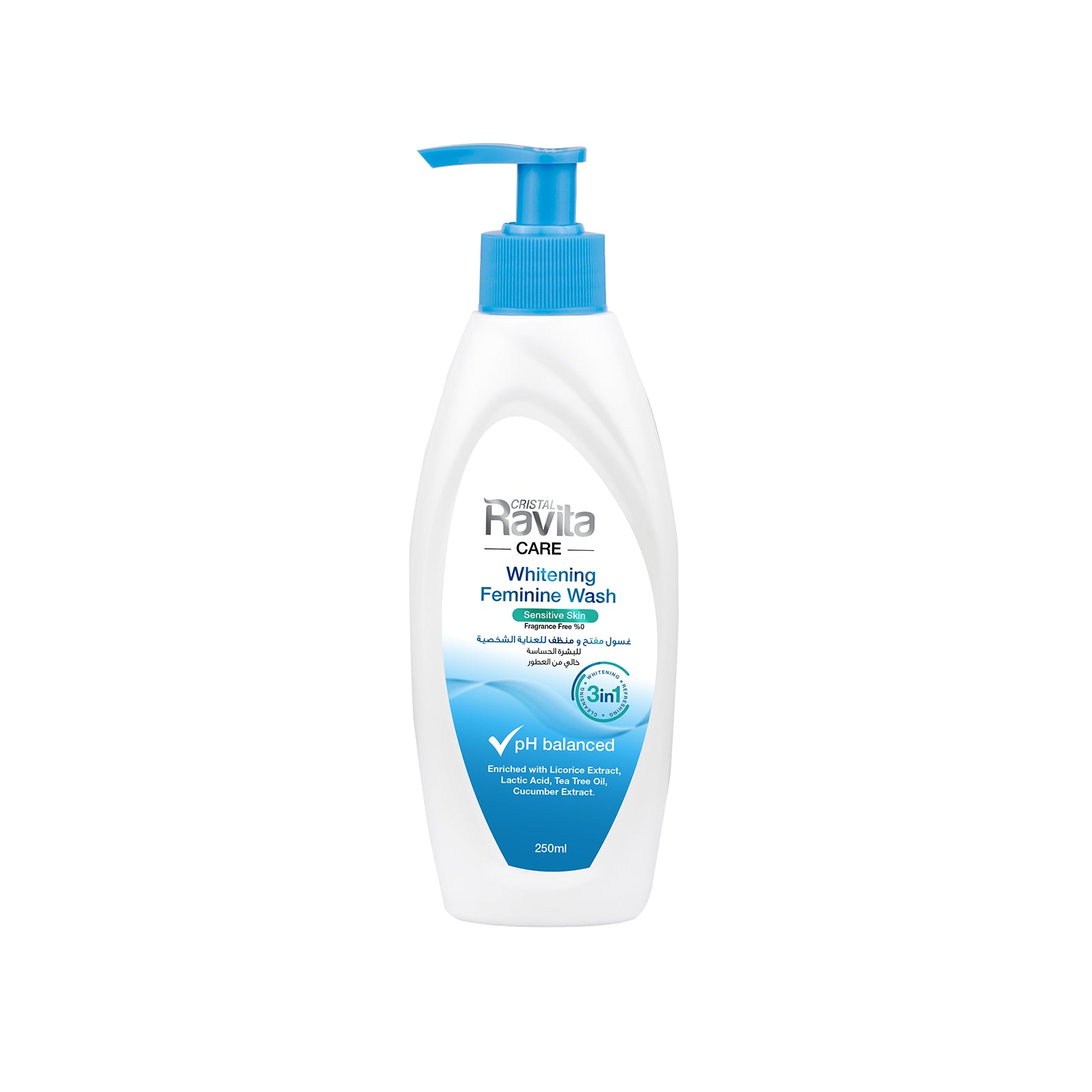 Ravita Care Feminine Wash for Sensitive Skin 250 ml